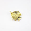 Women Clothing Accessories Grade Tropical Fish Enamel Brooch Rhinestone Pin S2L5