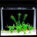 10 Pack Artificial Aquarium Plants, 10cm Height Fish Tank Decorations Home DC4V3