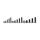460Pcs M3 M4 M5 Alloy Steel Countersunk Flat Head Hex Socket Cap Screws Nut