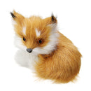 Cute Plush Stuffed Little Animal Sitting Sleeping Simulation Toy Animal Birthday Gift Home Decorations