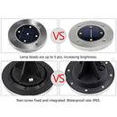5 LED Solar Powered Outdoor Garden Path Lighting Yard Lawn Road Spot Light  R5M7