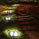 5 LED Solar Powered Outdoor Garden Path Lighting Yard Lawn Road Spot Light  R5M7