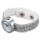 Duoya Brand Watches Women Fashion Crystal Rhinestone Bracelet Watch Ladies