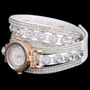 Duoya Brand Women Bracelet Luxury Wrist Watch For Women Watch Crystal Round C6U8