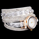 Duoya Brand Women Bracelet Luxury Wrist Watch For Women Watch Crystal Round C6U8