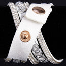 Duoya Brand Women Bracelet Luxury Wrist Watch For Women Watch Crystal Round C6U8