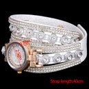 Duoya Brand Women Bracelet Luxury Wrist Watch For Women Watch Crystal Round C6U8