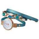 Duoya Brand Women Quartz Wristwatch Fashion Ladies Dress Leather Band Women F3T8