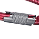 Auto-locking Carabiner D Shaped Clips for Mountain Rock Climbing Arborist Rescue