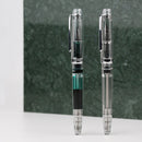 PENBBS 268 Transparent Resin Vacuum Filling Fountain Pen Fine Nib