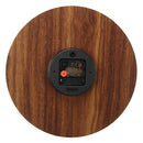 Wooden Wall Clock Glow In The Dark Silent Quartz Indoor Living Room Luminous