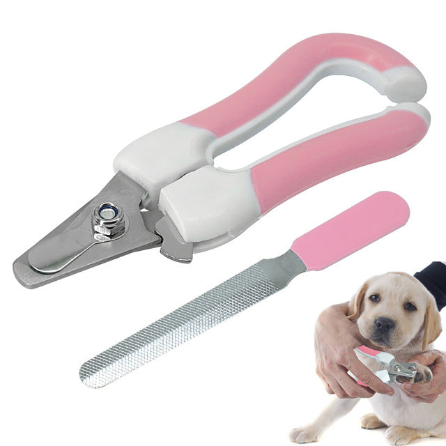 Pet Safety Claw Nail Scissors Cutter Dogs & Cats Nail Clippers and Trimmer  N2C8