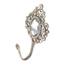 2 Piece Luxury Shiny Curtain Hanger Tieback Wall Mounted Hook Tassel Hook H P8U4