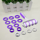 Fondant Strip Ribbon Cutter Sugarcraft Cake Rolling Pin Embosser Rolled Set