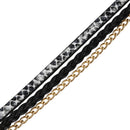 Duoya Quartz Watches Women Ladies Dress Bracelet Wristwatch Woven Bracelet  S6D1