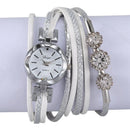 Duoya Brand Bracelet Watches For Women Luxury Crystal Clock Quartz Watch Fa O8A6