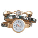 Duoya Top Luxury Women Brand Thin Leather Dial Bracelet Watches Women Quart U7V4