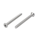 DIN7991 M3x35mm 316 Stainless Steel Flat Head Hex Socket Cap Screw Bolt 20p O4L2