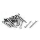 DIN7991 M3x35mm 316 Stainless Steel Flat Head Hex Socket Cap Screw Bolt 20p O4L2