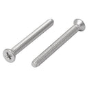 M3x30mm 316 Stainless Steel Countersunk Phillips Machine Screws Bolts 30 Pc S6K2