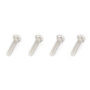 M2 x 8mm 304 Stainless Steel Phillips Pan Head Screws Bolt 60pcs H4D8