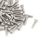 M2 x 8mm 304 Stainless Steel Phillips Pan Head Screws Bolt 60pcs H4D8