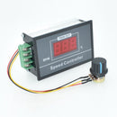 0-100 digital display stepless speed regulation 6V-60V PWM DC motor speed c M9J8