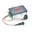 0-100 digital display stepless speed regulation 6V-60V PWM DC motor speed c M9J8