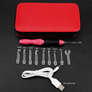 USB Charging LED Glow Crochet Hook With Led 9 Sizes Hooks Emergency Lightin