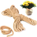 2pcs 10M Long Jute Twine Natural Hemp Bound String Rope Thick DIY Home Deco K4O4