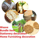 2pcs 10M Long Jute Twine Natural Hemp Bound String Rope Thick DIY Home Deco K4O4