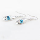 Fashion Jewellery Sets, Women's Hook Dangly Earrings & Pendant Necklace for L6J5