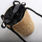 Bucket Cylindrical Straw Bags Bow Wheat-straw Woven Women Crossbody Bags Sh Z7L5