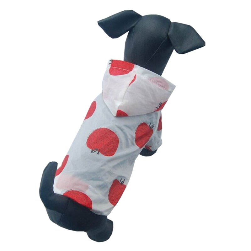 Pet Dog Summer Sunscreen Costumes Jacket Coat Fruits Patterns Breathable Ou Q7A5
