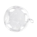 Hanging Glass Flower Vase Bottle Hydroponic Terrarium Container Decor - 8cm K6A8