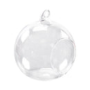 Hanging Glass Flower Vase Bottle Hydroponic Terrarium Container Decor - 8cm K6A8