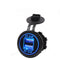 5V 4.2A Dual 2USB Charger Socket Adapter Power Outlet for 12V 24V Car Motor P2D6