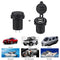 5V 4.2A Dual 2USB Charger Socket Adapter Power Outlet for 12V 24V Car Motor P2D6