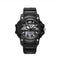 TwentySeventeen QingPai Luminous Display Calendar Alarm Clock Countdown 5ATM Waterproof Dual Display Digital Watch from Xiaomi Youpin