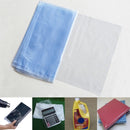 100Pcs PVC Heat Shrink Wrap Bags Flat Seal Gift Packing 8 inch x 12 inch F8G1