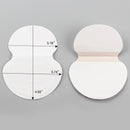 100 pcs Summer Armpit Sweat Pads Underarm Deodorants Stickers Absorbing Dis K5N5