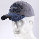 Retro Washed Baseball Cap Fitted Cap Snapback Hat For Men Bone Women Gorras A9N9