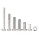 230pcs M2 304 Stainless Steel Hex Socket Button Head Cap Bolts Screws Nuts  P9H3