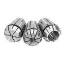3pcs ER20 1/8 Inch 1/4 Inch 1/2 Inch CNC Spring Collet Carving Machine Milling Chuck Collet
