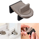 Sliding Sash Stopper Cabinet Locks Straps Doors Security Anti-theft lock Wi