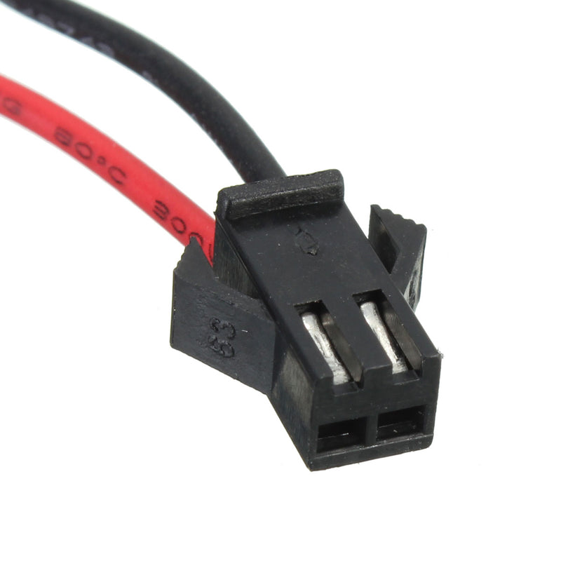 60pcs JST Waterproof Connector Wire LED Light Strips 2Pin Connector Cable Lamp