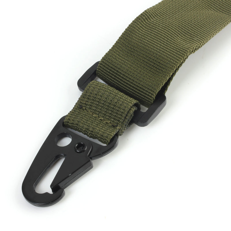 Tactical 3 Point Sling Nylon With Quick Adjustment Carabiner Swivels Adjustable Strap