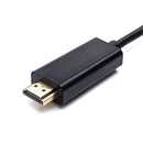 USB-C Type C USB 3.1 to HDMI 4k 2k HDTV Cable for Galaxy S8 S8+,macbook,(6