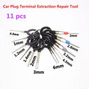 11Pcs/Set Terminal Removal Tools Car Electrical Cable Wiring Crimp Connecto