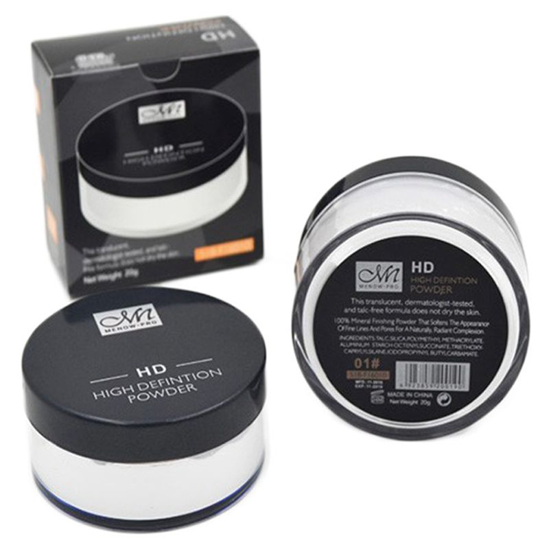 Menow Brand transparent control oil breathable powder 24 hours lasting anti W1R7
